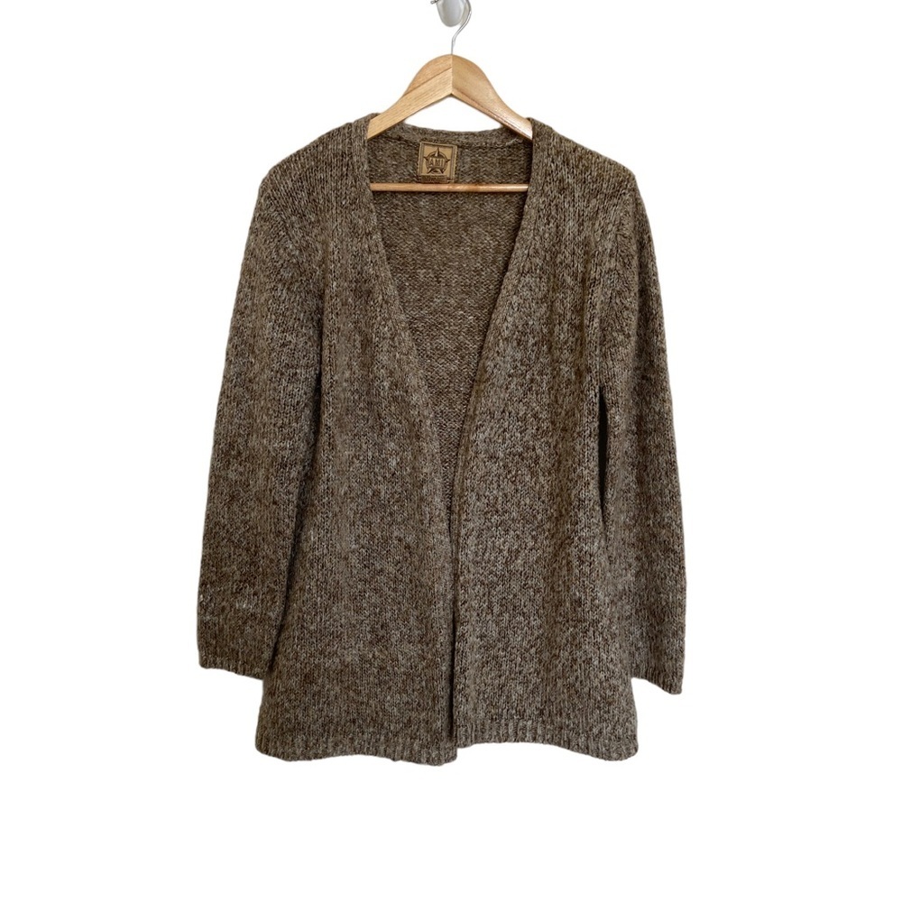 A.M.I Vintage 90s Chunky Knit Open Cardigan
